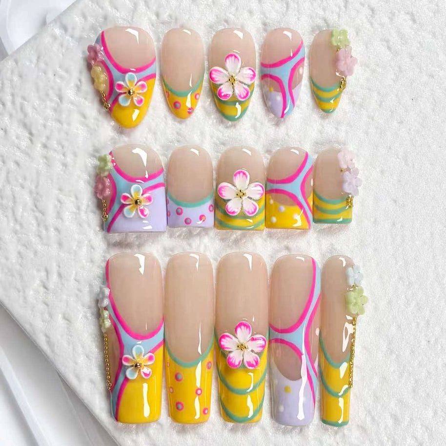 Nailflux TikTok Live Exclusive Checkout Link | Handmade Press‑On Nails